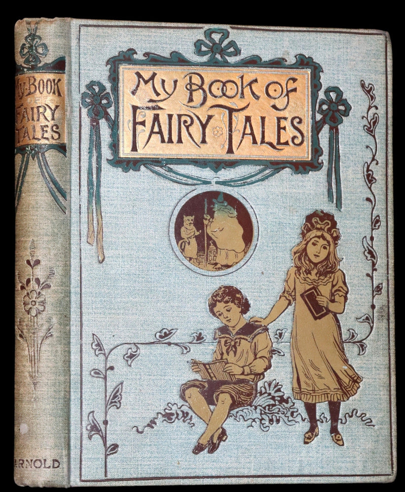 1895 Rare Victorian Book -  MY BOOK OF FAIRY TALES illustrated by Arthur Layard.