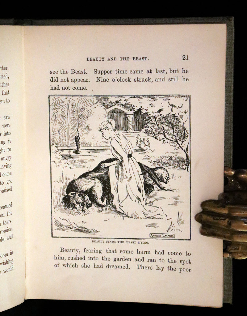 1895 Rare Victorian Book -  MY BOOK OF FAIRY TALES illustrated by Arthur Layard.