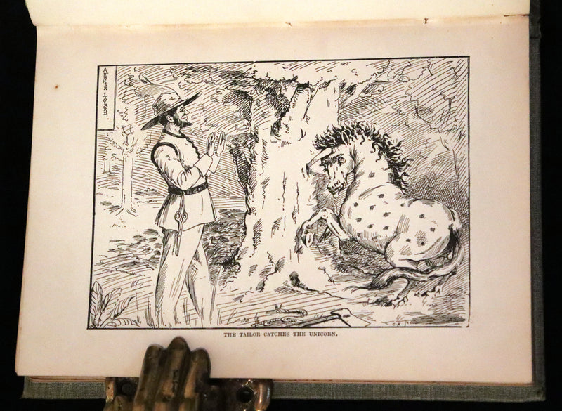 1895 Rare Victorian Book -  MY BOOK OF FAIRY TALES illustrated by Arthur Layard.