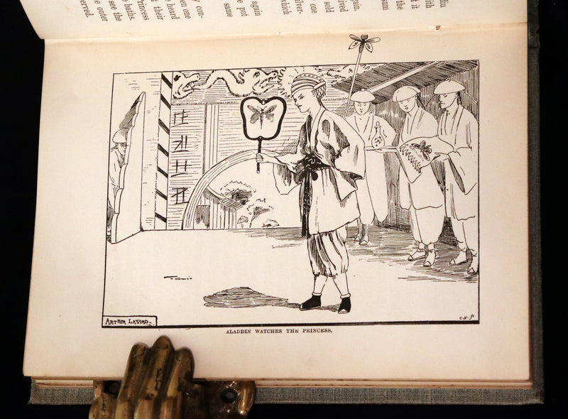 1895 Rare Victorian Book -  MY BOOK OF FAIRY TALES illustrated by Arthur Layard.