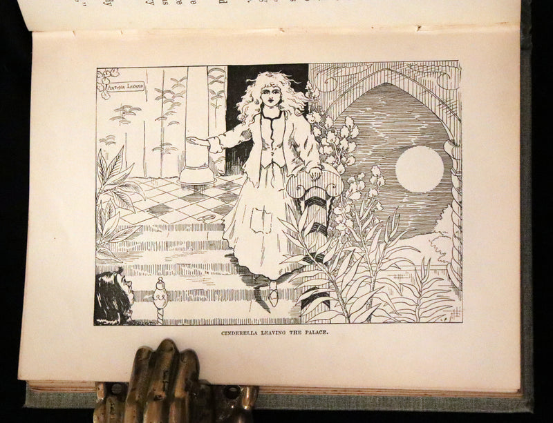 1895 Rare Victorian Book -  MY BOOK OF FAIRY TALES illustrated by Arthur Layard.