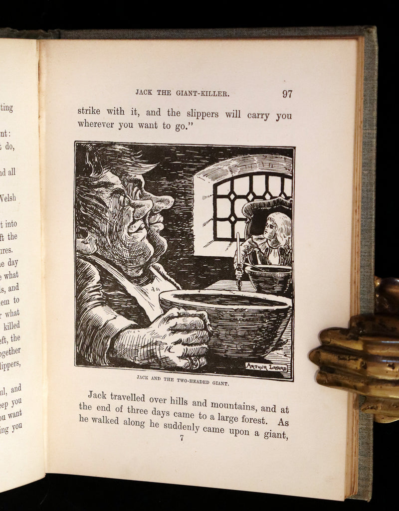 1895 Rare Victorian Book -  MY BOOK OF FAIRY TALES illustrated by Arthur Layard.