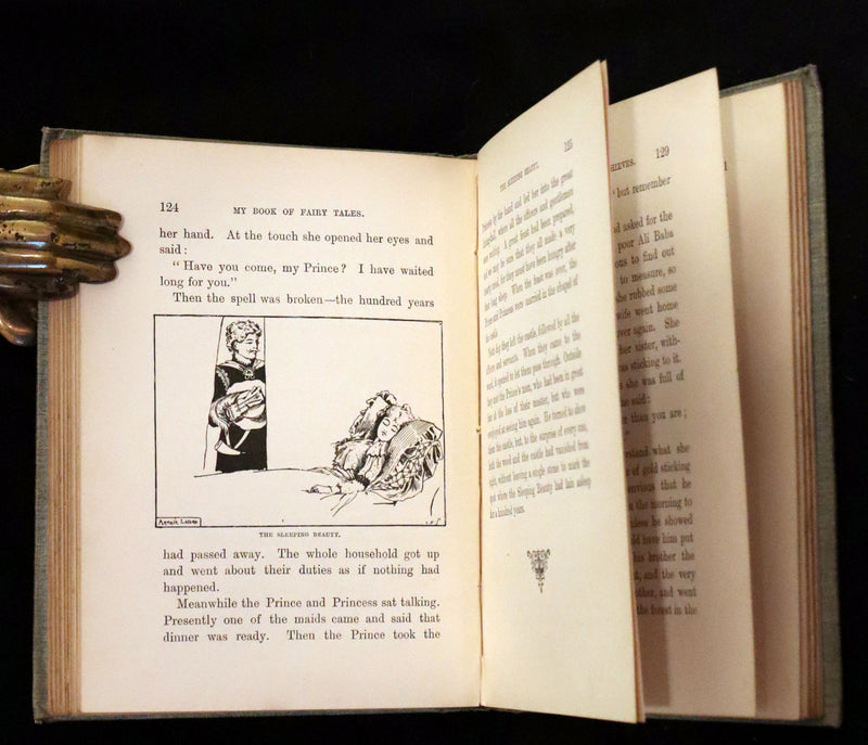 1895 Rare Victorian Book -  MY BOOK OF FAIRY TALES illustrated by Arthur Layard.