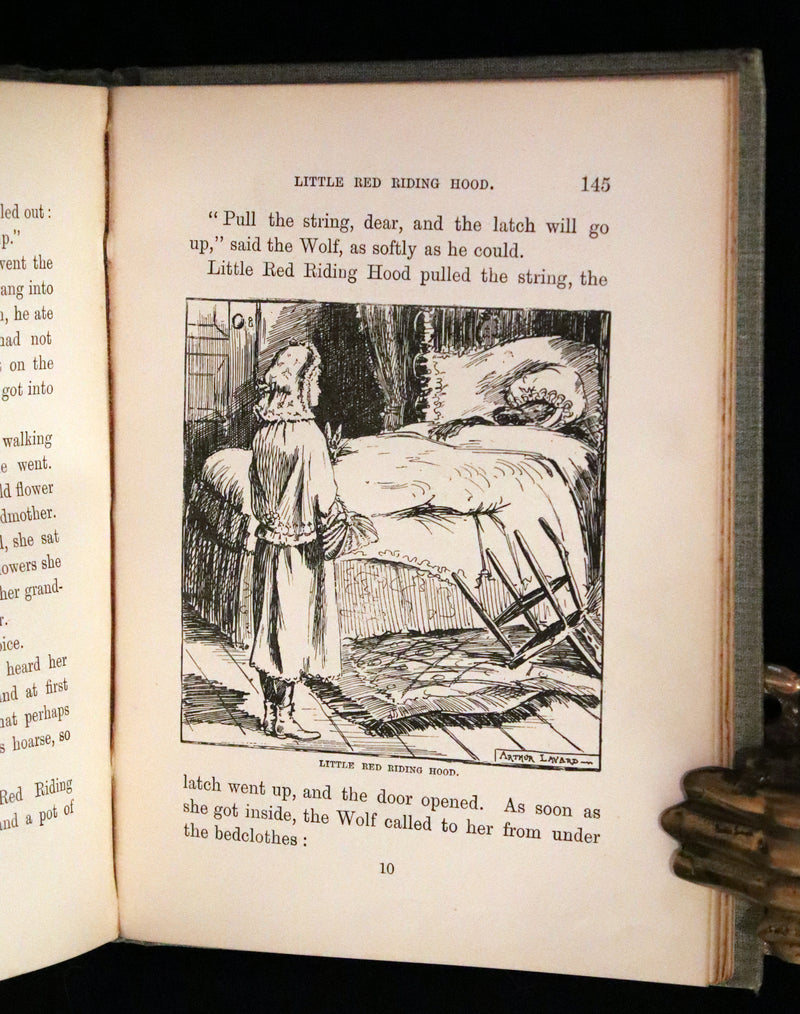 1895 Rare Victorian Book -  MY BOOK OF FAIRY TALES illustrated by Arthur Layard.