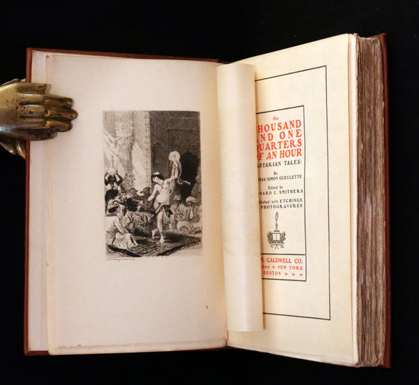 1897 Scarce First US Edition - Tartarian Tales - The Thousand and One Quarters of an Hour by Thomas Simon Gueulette.