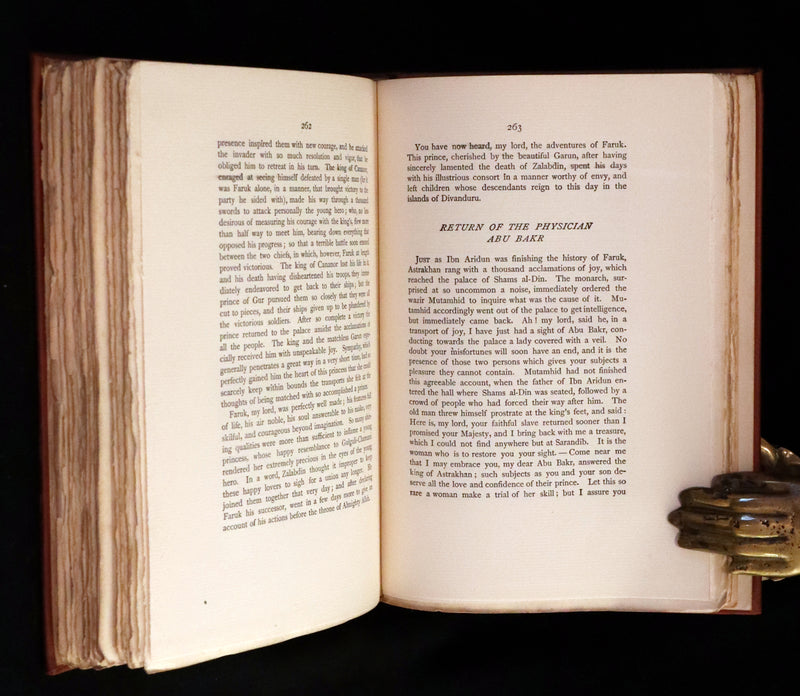 1897 Scarce First US Edition - Tartarian Tales - The Thousand and One Quarters of an Hour by Thomas Simon Gueulette.