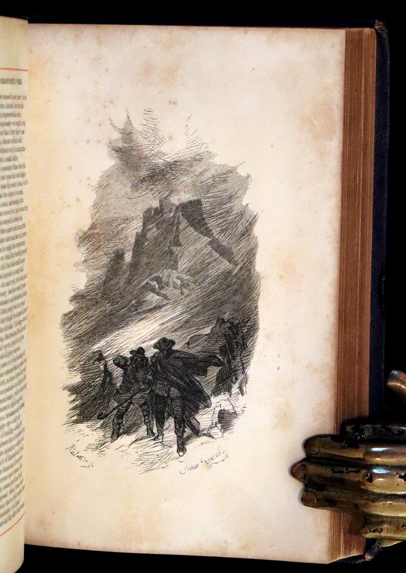 1863 Rare Book - The Poetical Works of William Wordsworth. With Illustrations by Keeley Halswelle.