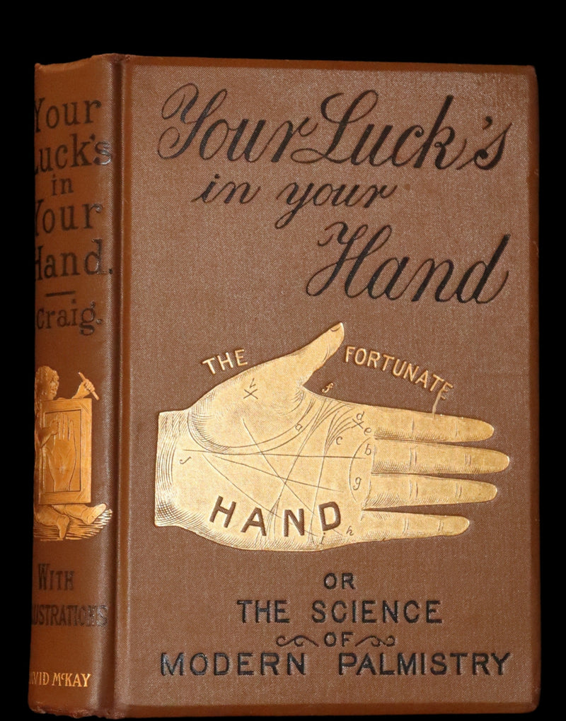 1880 Scarce Book - Your Luck's in your Hand, PALMISTRY with some account of the Gipsies
