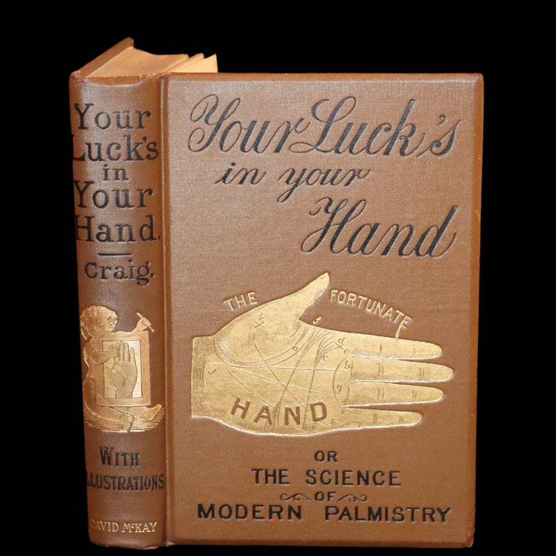 1880 Scarce Book - Your Luck's in your Hand, PALMISTRY with some account of the Gipsies