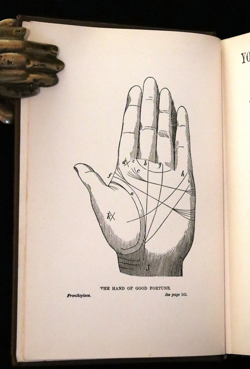 1880 Scarce Book - Your Luck's in your Hand, PALMISTRY with some account of the Gipsies