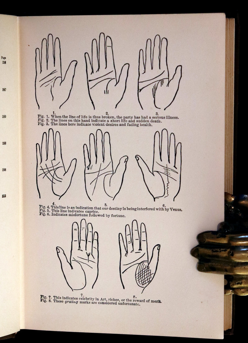1880 Scarce Book - Your Luck's in your Hand, PALMISTRY with some account of the Gipsies