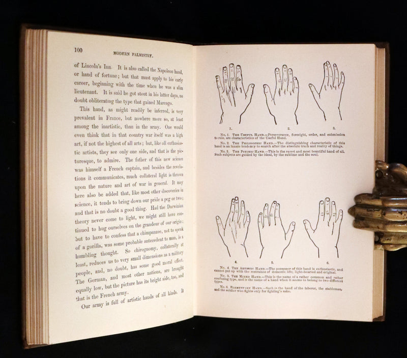 1880 Scarce Book - Your Luck's in your Hand, PALMISTRY with some account of the Gipsies