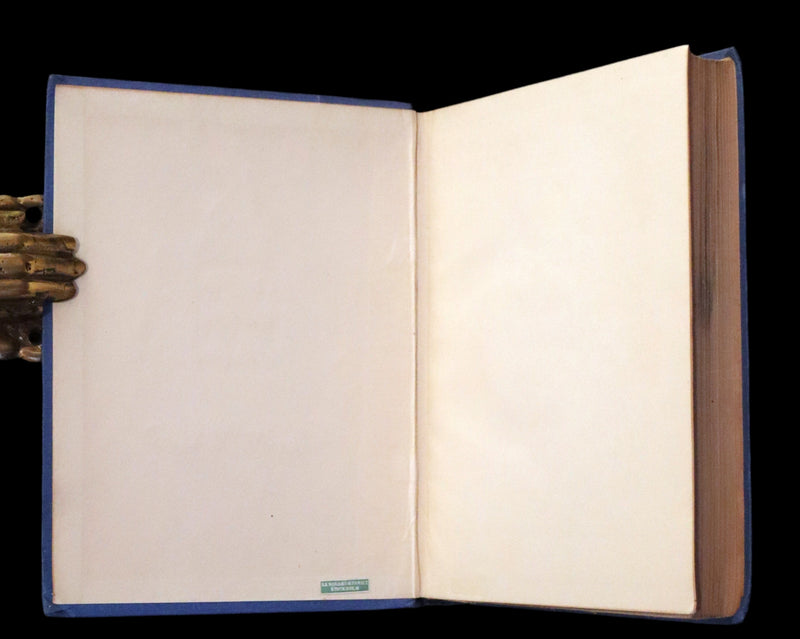 1911 Scarce PETER PAN Edition - Peter and Wendy by J.M. Barrie illustrated by F.D. Bedford with Tipped-in Color Frontispiece.