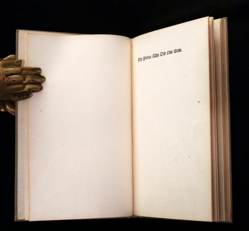 1900 Scarce Limited First Edition - The Prince Who Did Not Exist illustrated by Arthur J. Gaskin.