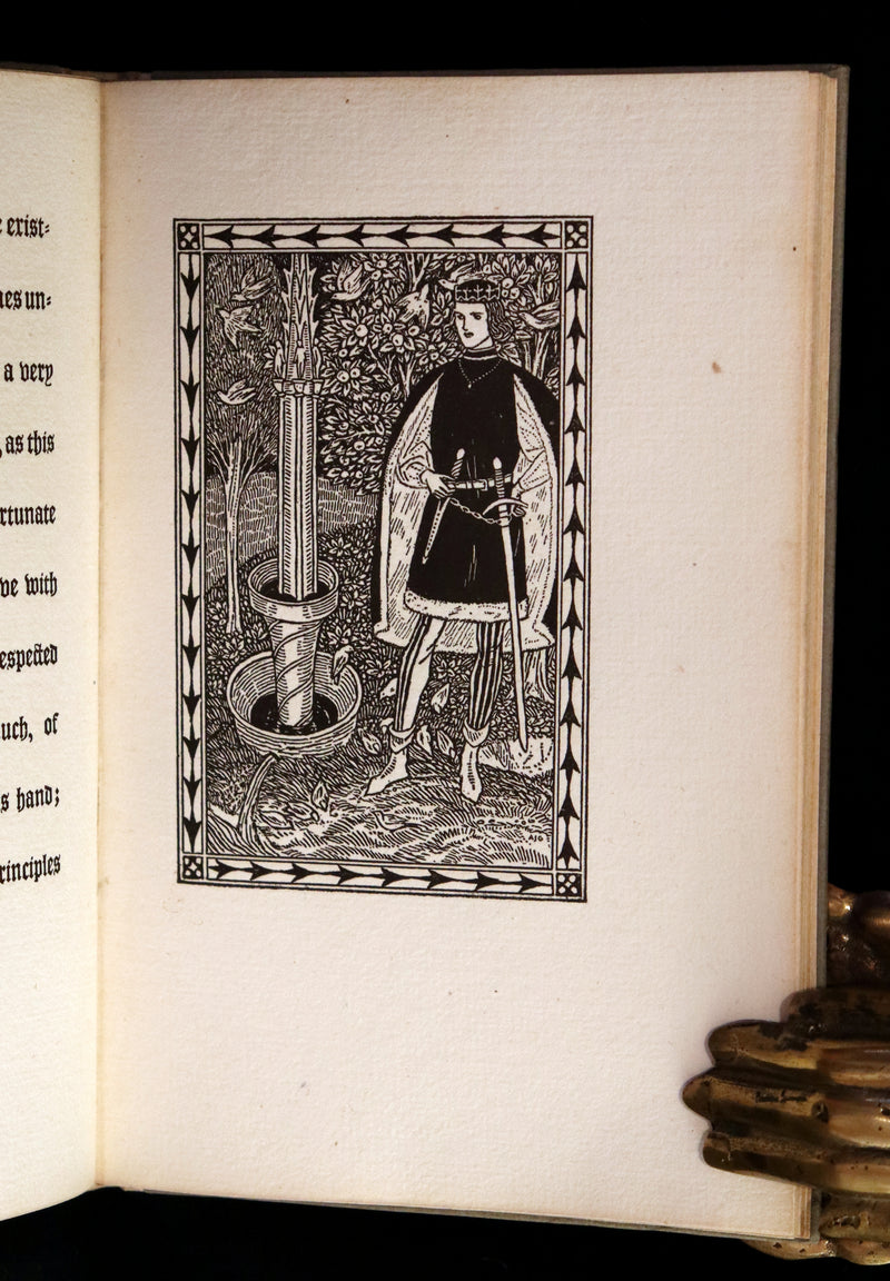 1900 Scarce Limited First Edition - The Prince Who Did Not Exist illustrated by Arthur J. Gaskin.