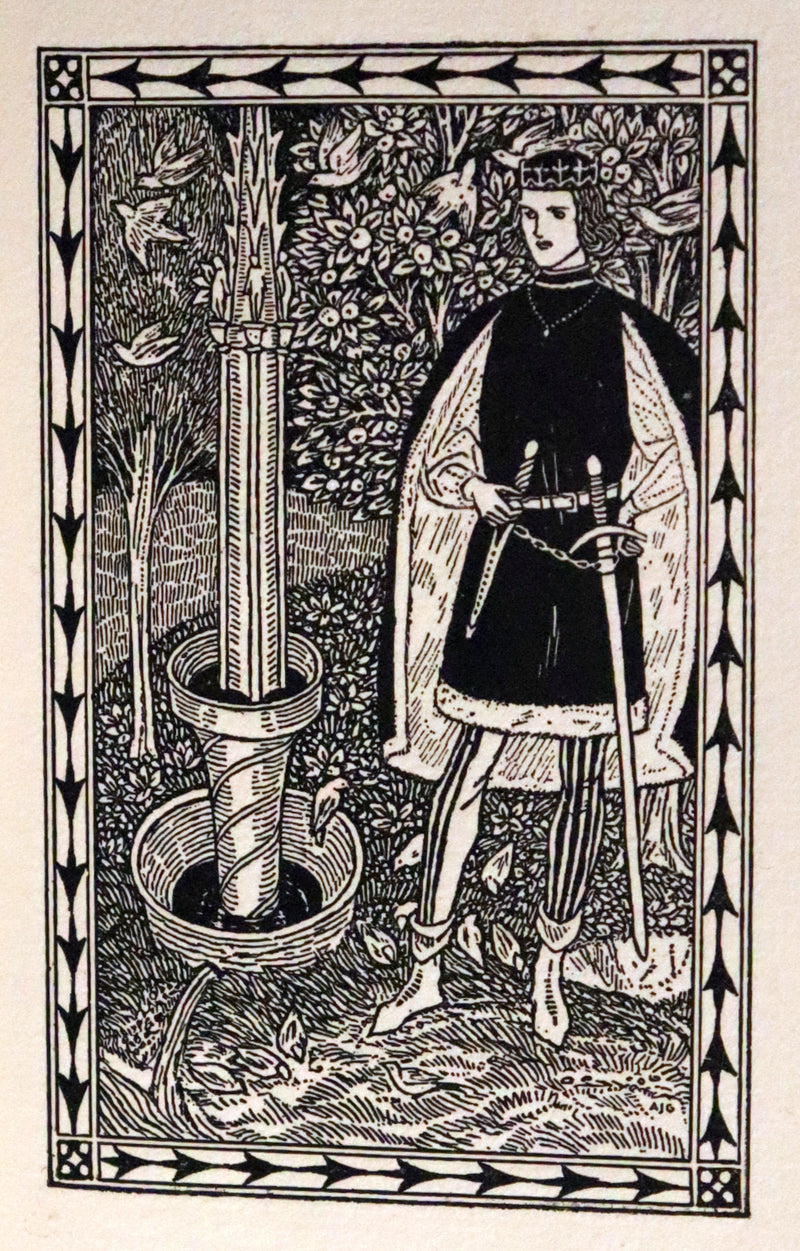 1900 Scarce Limited First Edition - The Prince Who Did Not Exist illustrated by Arthur J. Gaskin.