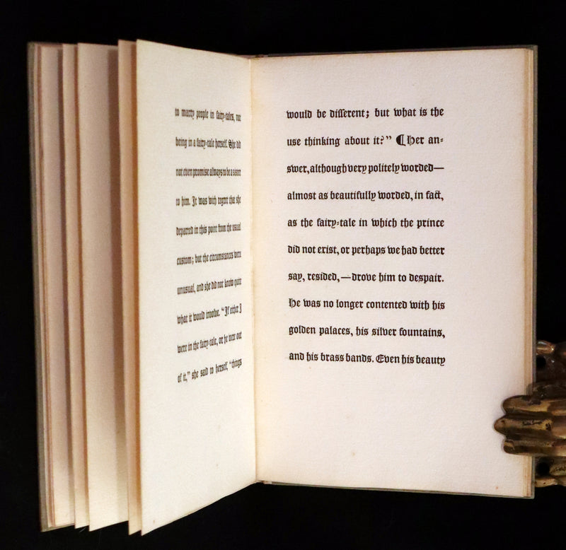 1900 Scarce Limited First Edition - The Prince Who Did Not Exist illustrated by Arthur J. Gaskin.
