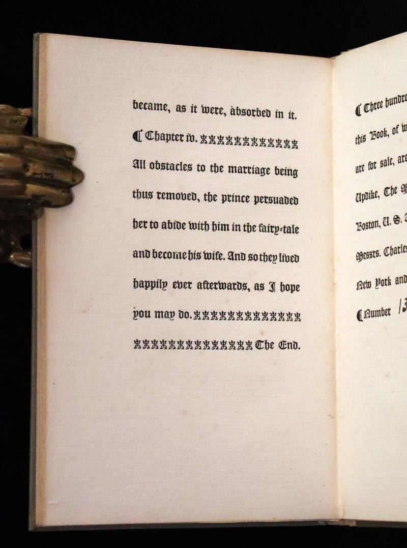 1900 Scarce Limited First Edition - The Prince Who Did Not Exist illustrated by Arthur J. Gaskin.