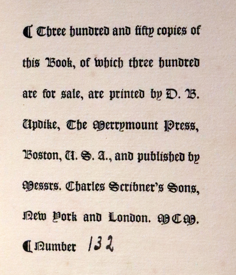 1900 Scarce Limited First Edition - The Prince Who Did Not Exist illustrated by Arthur J. Gaskin.