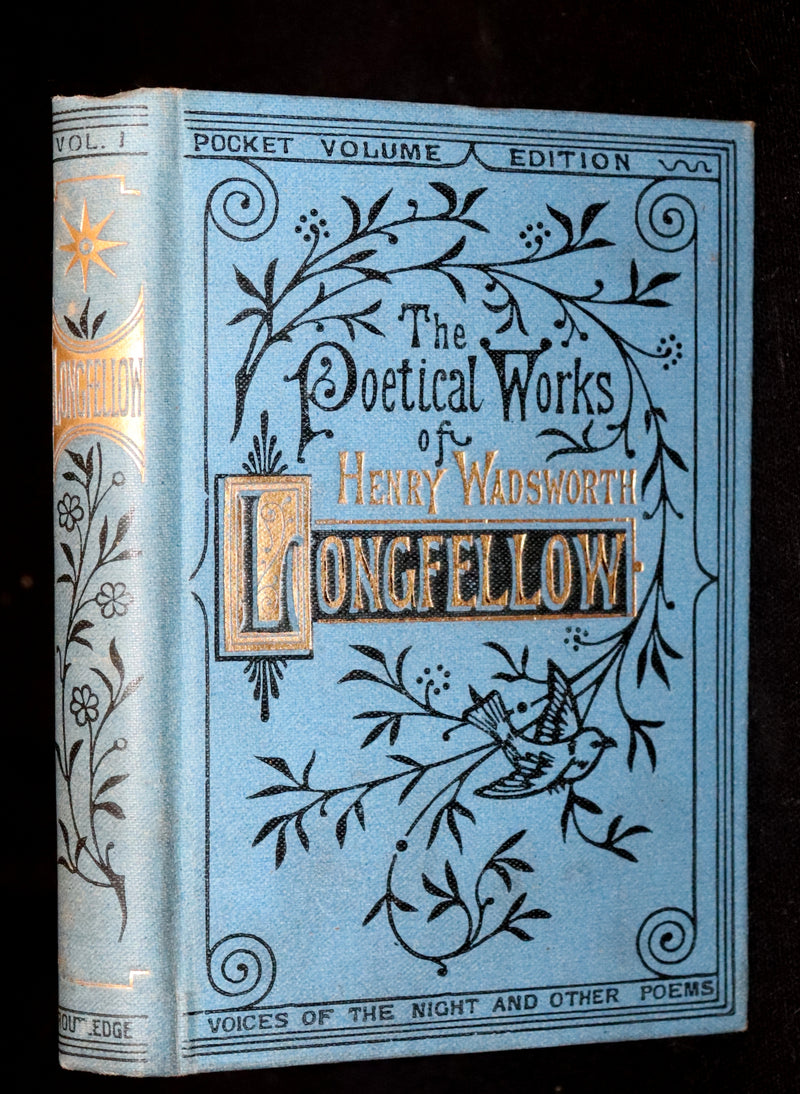 1878 Rare Victorian Edition - Longfellow's Poetical Works (11 Volume Box Set).
