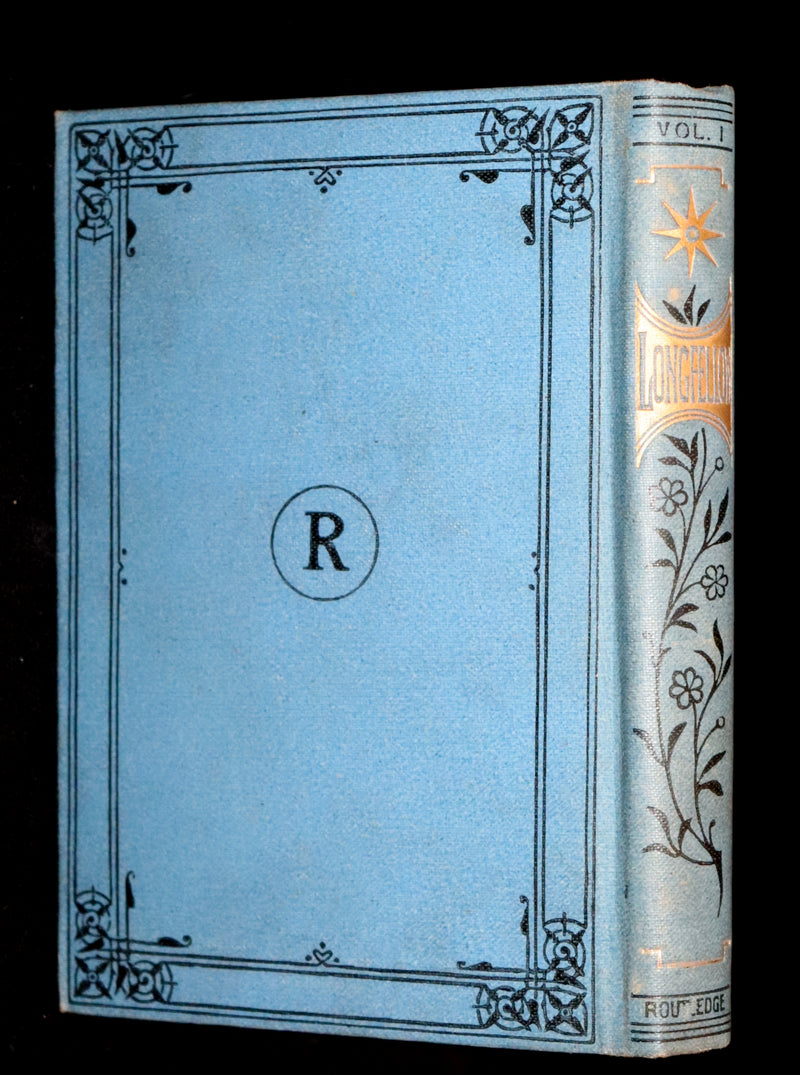 1878 Rare Victorian Edition - Longfellow's Poetical Works (11 Volume Box Set).