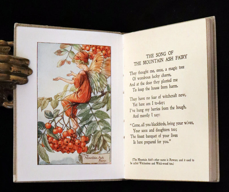 1930 Rare Book - Cicely Mary Barker - FLOWER FAIRIES OF THE AUTUMN.