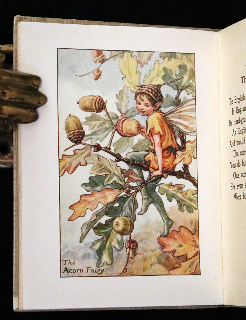 1930 Rare Book - Cicely Mary Barker - FLOWER FAIRIES OF THE AUTUMN.