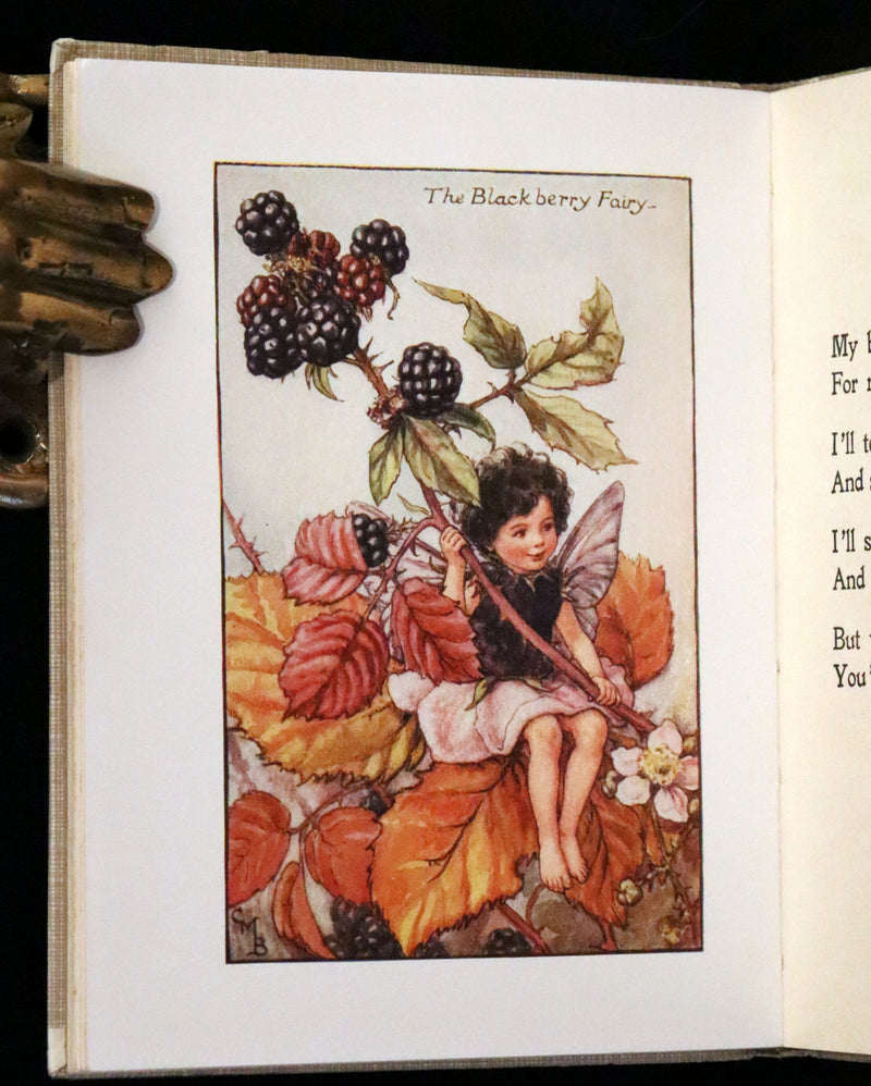 1930 Rare Book - Cicely Mary Barker - FLOWER FAIRIES OF THE AUTUMN.