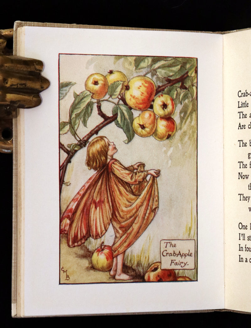 1930 Rare Book - Cicely Mary Barker - FLOWER FAIRIES OF THE AUTUMN.