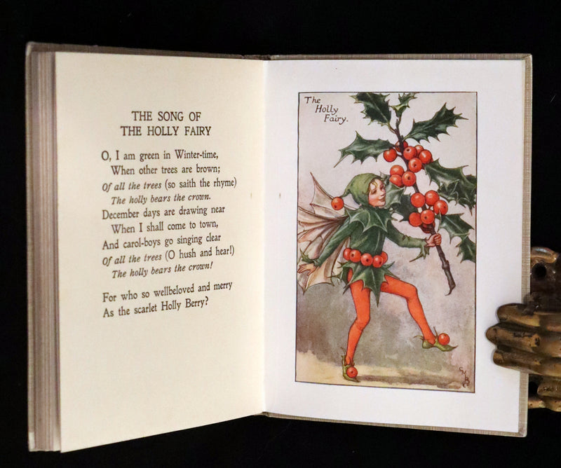 1930 Rare Book - Cicely Mary Barker - FLOWER FAIRIES OF THE AUTUMN.