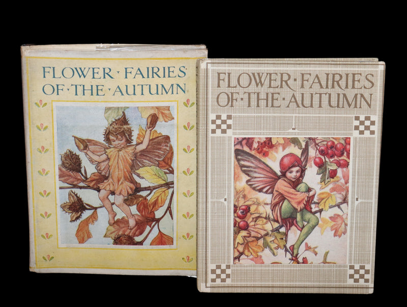 1930 Rare Book - Cicely Mary Barker - FLOWER FAIRIES OF THE AUTUMN.