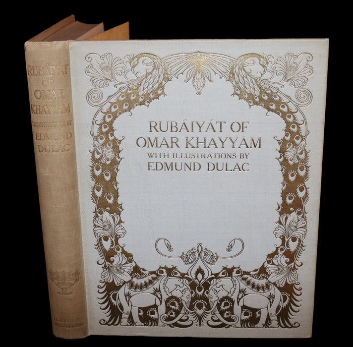 1909 Rare First Edition - RUBAIYAT of Omar Khayyam Illustrated By Edmund DULAC.