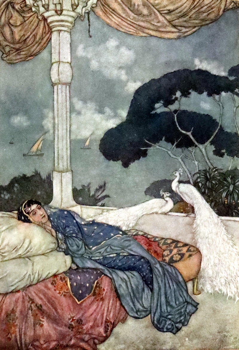 1909 Rare First Edition - RUBAIYAT of Omar Khayyam Illustrated By Edmund DULAC.