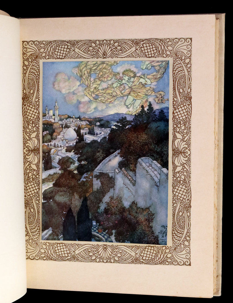 1909 Rare First Edition - RUBAIYAT of Omar Khayyam Illustrated By Edmund DULAC.