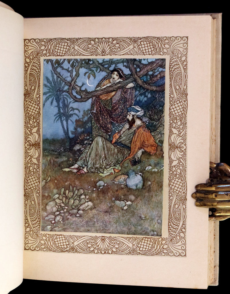 1909 Rare First Edition - RUBAIYAT of Omar Khayyam Illustrated By Edmund DULAC.