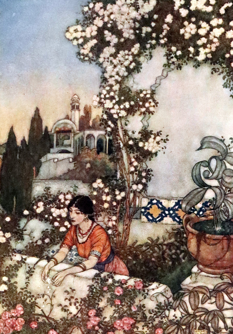 1909 Rare First Edition - RUBAIYAT of Omar Khayyam Illustrated By Edmund DULAC.