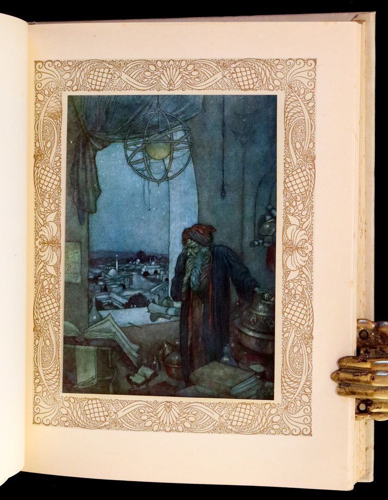 1909 Rare First Edition - RUBAIYAT of Omar Khayyam Illustrated By Edmund DULAC.