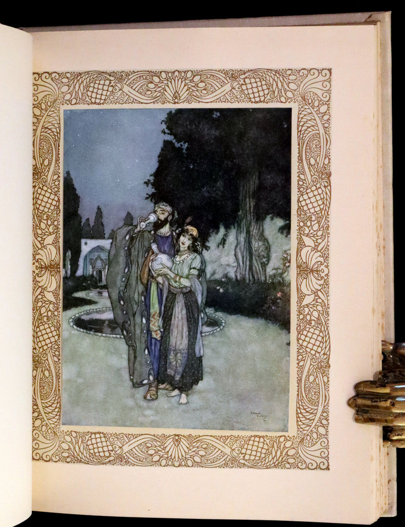 1909 Rare First Edition - RUBAIYAT of Omar Khayyam Illustrated By Edmund DULAC.