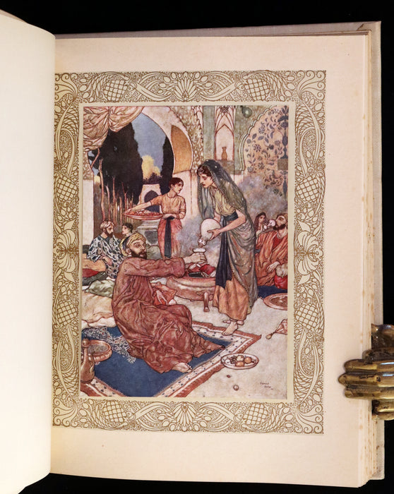 1909 Rare First Edition - RUBAIYAT of Omar Khayyam Illustrated By Edmund DULAC.