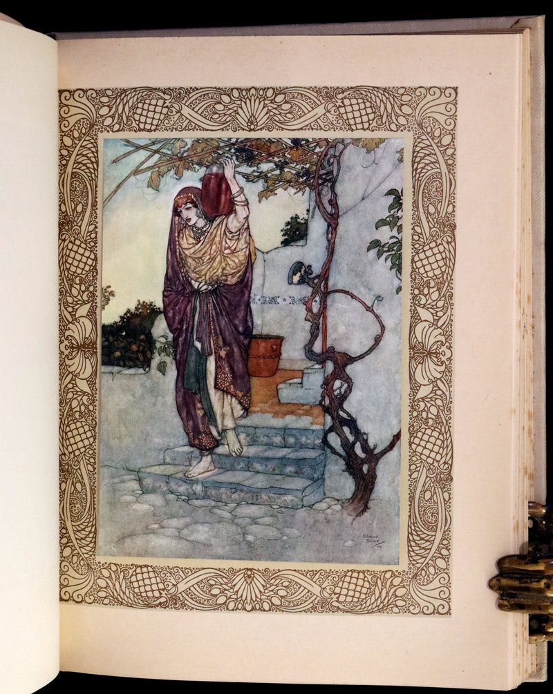 1909 Rare First Edition - RUBAIYAT of Omar Khayyam Illustrated By Edmund DULAC.