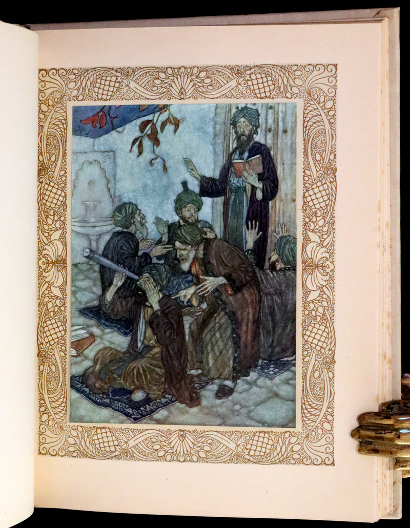 1909 Rare First Edition - RUBAIYAT of Omar Khayyam Illustrated By Edmund DULAC.