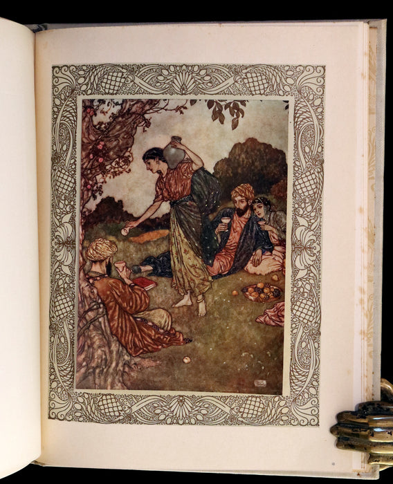 1909 Rare First Edition - RUBAIYAT of Omar Khayyam Illustrated By Edmund DULAC.