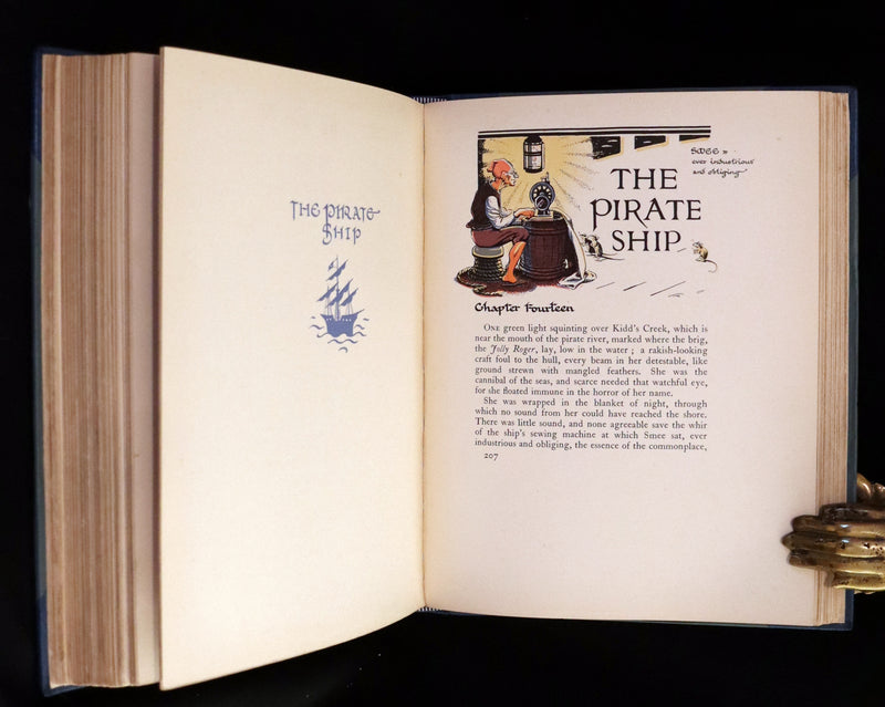 1931 Nice First Illustrated Edition by Gwynedd Hudson - Peter Pan & Wendy.