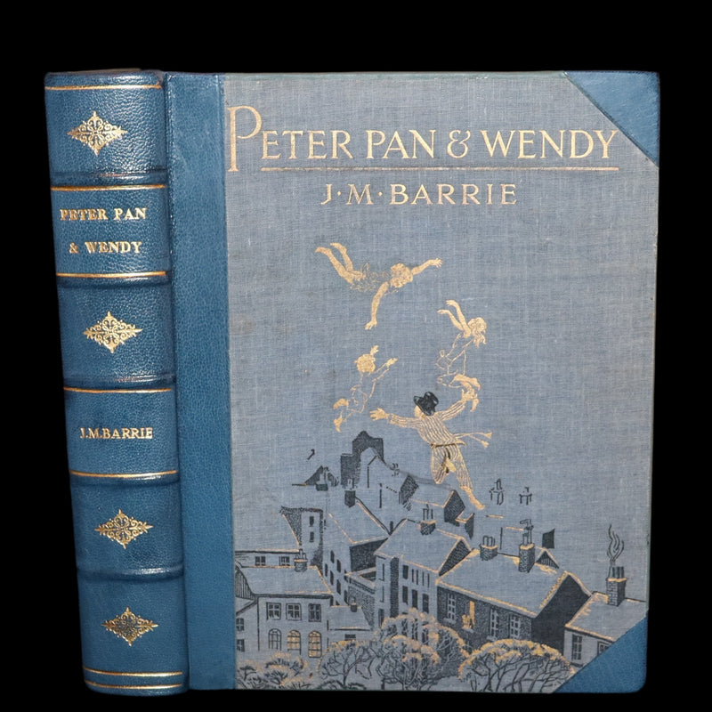 1931 Nice First Illustrated Edition by Gwynedd Hudson - Peter Pan & Wendy.
