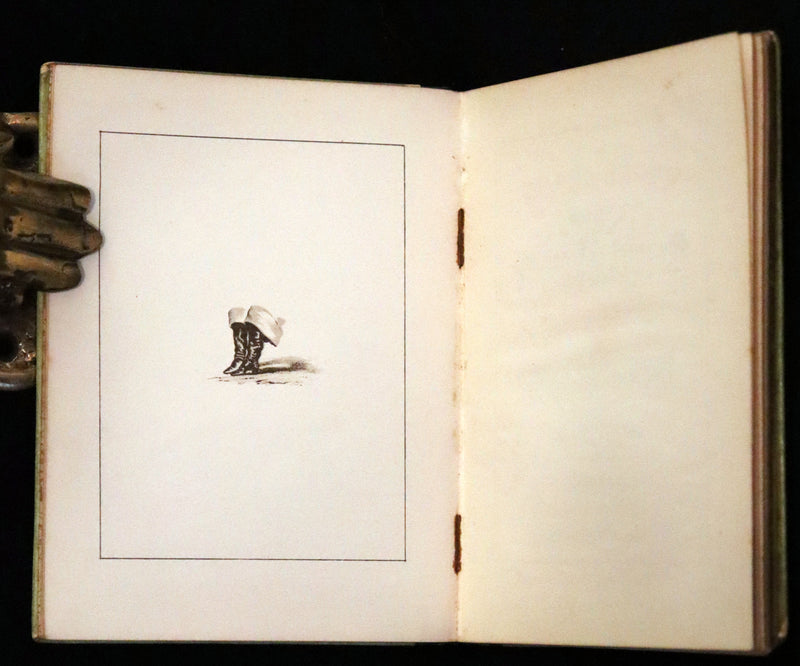 1880 Rare Book Edition - Puss in Boots Illustrated in color by Edward Killingworth Johnson.