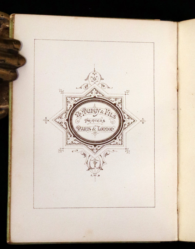 1880 Rare Book Edition - Puss in Boots Illustrated in color by Edward Killingworth Johnson.