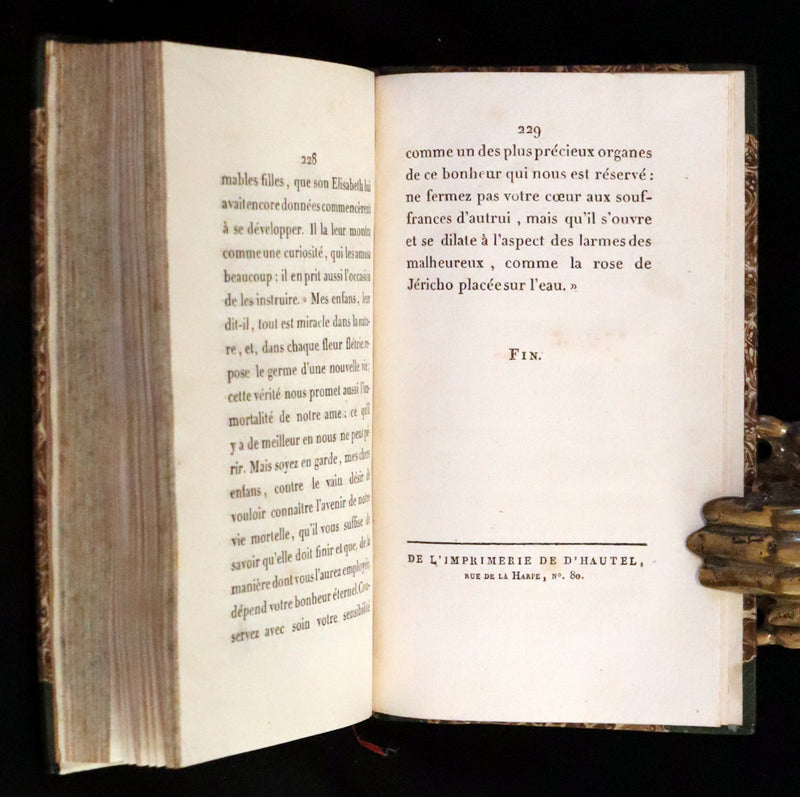 1876 Scarce French First Edition on Resurrection Plant - Rose of Jericho by David Hess.