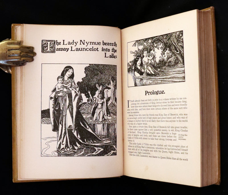 1905 Rare First Edition - King Arthur Tales, THE STORY OF THE CHAMPIONS OF THE ROUND TABLE by Howard Pyle.