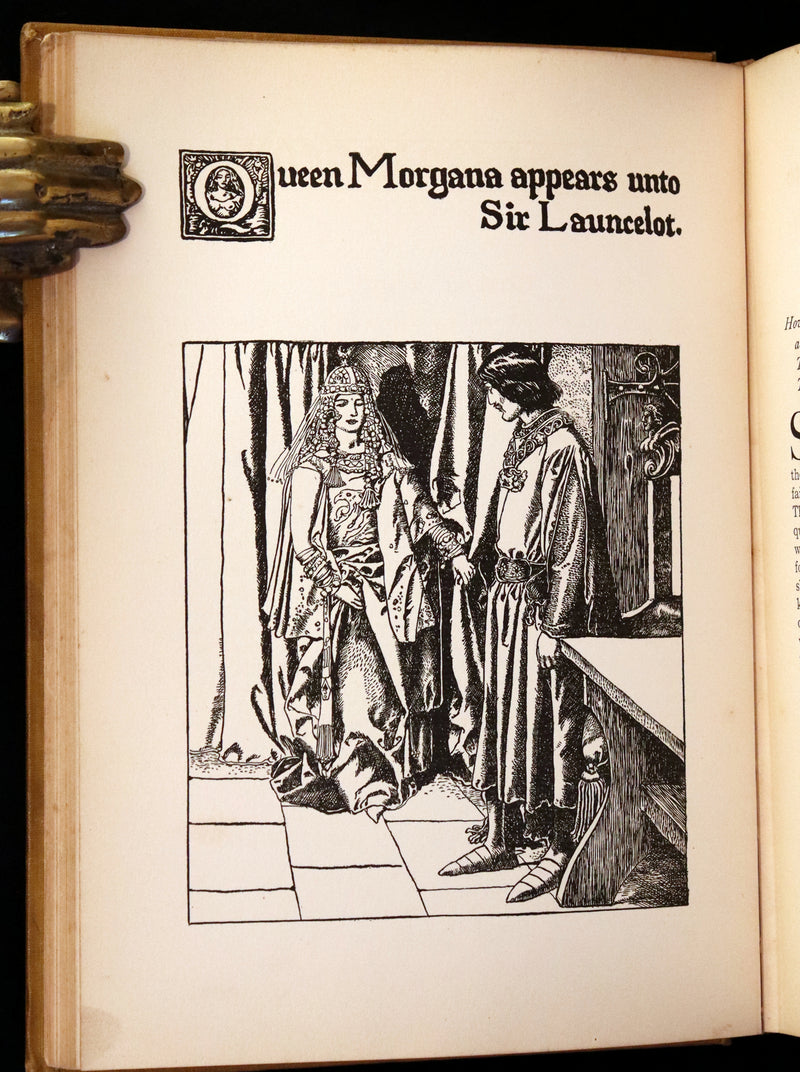 1905 Rare First Edition - King Arthur Tales, THE STORY OF THE CHAMPIONS OF THE ROUND TABLE by Howard Pyle.