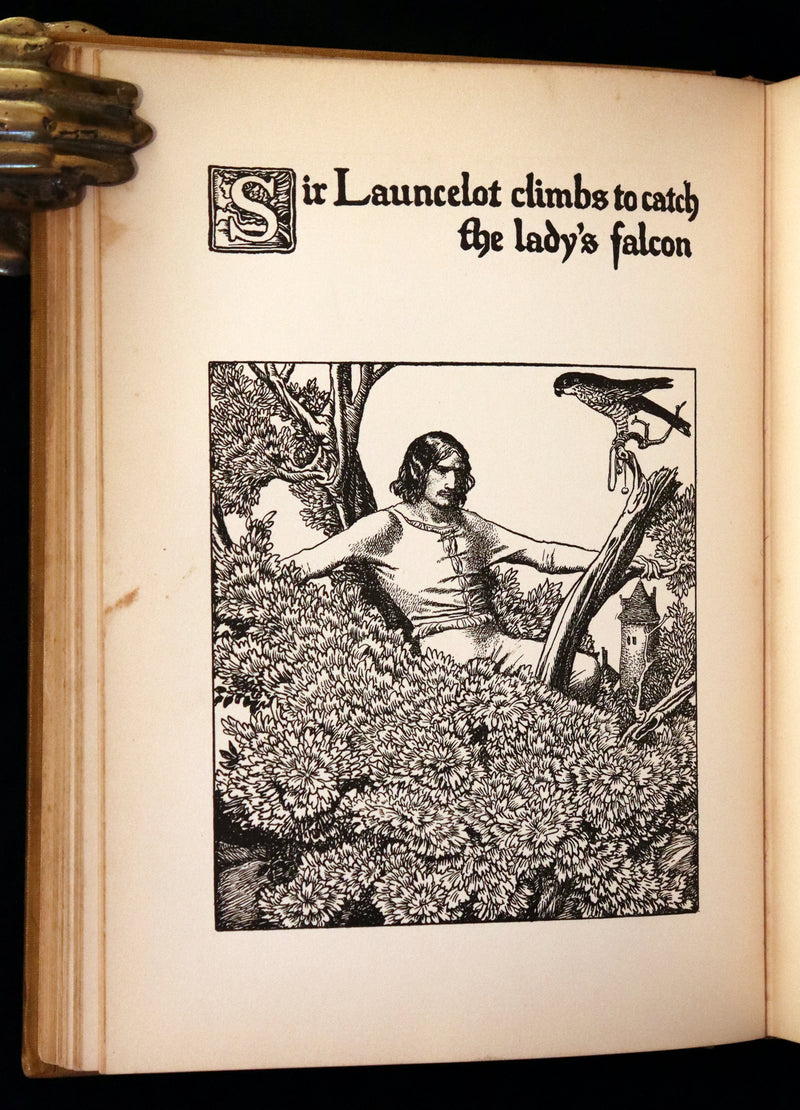 1905 Rare First Edition - King Arthur Tales, THE STORY OF THE CHAMPIONS OF THE ROUND TABLE by Howard Pyle.